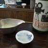 丸忠アゲインで燗酒2つ