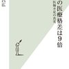 東日本の県と比べて西日本の県は「小さい」わけ