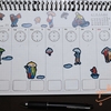 【BUJO】雨も雷も：2024年23Wデコ◆06/03～06/09