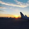 ブエノスアイレス生活２０１９：夕焼けのアエロパルケ空港✈️@ブエノス・アイレス