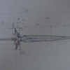 ダイの剣を作る(1)　型紙を作って、刀身の原型を切り出す。