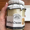 Clotted cream on prosciutto 