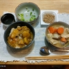 カレーライス5日目。野菜鶏ムネ肉味噌汁