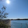 多摩湖自転車歩行者道を通って多摩湖まで行ってみた。お風呂の王様で温冷浴。（東大和市多摩湖）