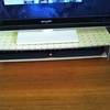 PCのモニター台＆動くキーボード収納を自作した話。