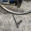 自転車の１本スタンドが折れたので交換