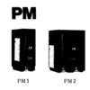 日幸電機製作所の完全電磁式ブレーカ FMサーキットブレーカ 配線用遮断器【分電盤用ブレーカ】PM( PM-1 PM-2)定格・動作曲線・外形寸法図