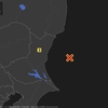夜だるま地震速報『最大震度3/茨城県沖』