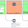 Alteryx Write Data In-DB Toolを用いた新規テーブル作成②