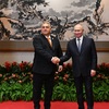 ハンガリーのオルバン首相が北京でプーチンと会談