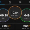 16日間連続で10km以上走った体重は