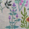 クロスステッチの２１こ目の花