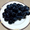 我が家のスィーツ物語　水菓子　山梨産ブラックビートのぶどう