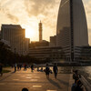 西陽に誘われて、ふらふらとみなとみらいへ
