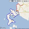 空知支庁−石狩支庁−留萌支庁−上川支庁