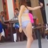 恥ずかしい海外美女の自撮りした動画