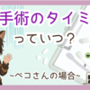 第4話　避妊手術のタイミングっていつ？😺ペコさんの場合