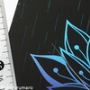 【後編】スクラッチアート初挑戦！「ときめきの花」を雨のイメージで削ってみました