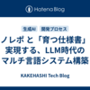 モノレポ と「育つ仕様書」で実現する、LLM時代のマルチ言語システム構築