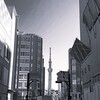 東京スカイツリーが美しく見える東京浅草「かっぱ橋本通り商店街」👀