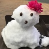【制作】なんとも言えない雪だるま（笑）