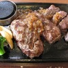 ビッグボーイ中山競馬場前店＠東中山　大俵ハンバーグ＆カットステーキセット