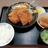 西川口の「あおき食堂」でチキンカツとハムカツ定食を食べました★