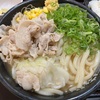 【期間限定】はなまるうどん イトーヨーカドー古淵店〜濃厚豚肉味噌バターうどん 大／うどん3玉／ライス小／バター別添え／マイルド味噌／讃岐うどんスタイル／吉野家HD〜