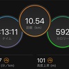 低強度ジョグ10.54km・なんだかんだで5日ランオフの巻