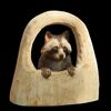 ドイツ2017で彫ったアライグマ作品