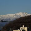 白くなった農鳥岳