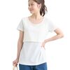 【レビュー】ニッセン 授乳しやすい半袖Tシャツ：産前産後ヘビロテ決定！ママの味方、時短授乳の秘密兵器