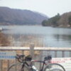 自転車で木崎湖に行く