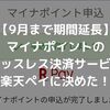 【マイナンバーカード】マイナポイントのキャッスレス決済サービスは楽天ペイに決めた！