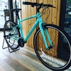 漕げば、あったかくなりますって。BIANCHI ビアンキ C-SPORT 1