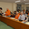 20ミリシーベルト受任論に県として反対することを求め生業訴訟原告団が県交渉。同じ時間で年金者組合も県と交渉