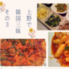 上野で韓国三昧！結局お店でも韓国料理～　その3【のしやま日本で韓国気分】