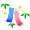 七夕のフリーイラスト素材