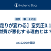 【走りが変わる】空気圧0.1で燃費が悪化する理由とは？