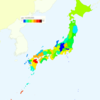 Murder Rate (Number of Actual Victims) by Prefecture in Japan, 2014