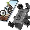 自転車 スマホホルダー バイク 携帯スタンド 4.8-7.0インチ 1秒ロック WYZE 揺れの道路条件と高速走行の振動に耐える