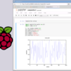 Raspberry Pi 3 で jupyter notebook (Python 2.7) を使う