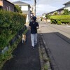 暑い日のちくわシャンプー&七輪です。