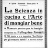 La Scienza in Cucina e l'Arte di Mangiar Bene. Pellegrino Artusi.