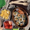 子連れおでかけお弁当。