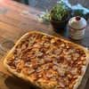 もちもちピザで夜ご飯🍕