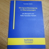 Yumiko Saito, Die Sprachbewegung in Übersetzungen am Beispiel von Yoko Tawadas Texten, Tübingen: Stauffenburg Verlag. 2022.