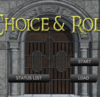 自作ゲーム『Choice＆Roll ～冒険者の選択～』、ノベルゲームコレクション＆ふりーむ！で公開されました！