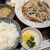 大乃 肉にらもやし定食