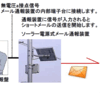 新型ソーラー電源式接点信号入力作動型メール自動通報装置
